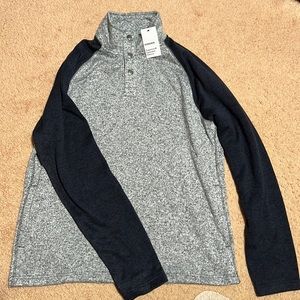 BRAND NEW! Men's Large Sonoma Modern-Fit Sweater Fleece Mockneck Pullover